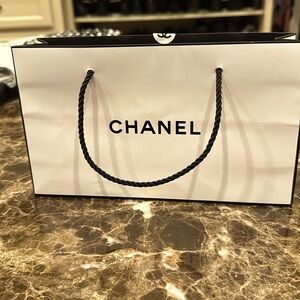 CHANEL BAG APPROXIMATELY 9 1/2 by 5.5 inches